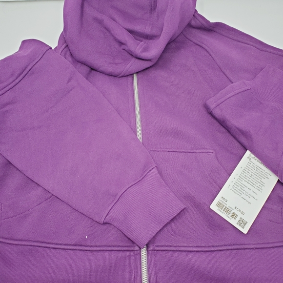 lululemon athletica Jackets & Blazers - [ NWT ] Size XS Small Dramatic Magenta scuba oversized 1/2 zip Lululemon